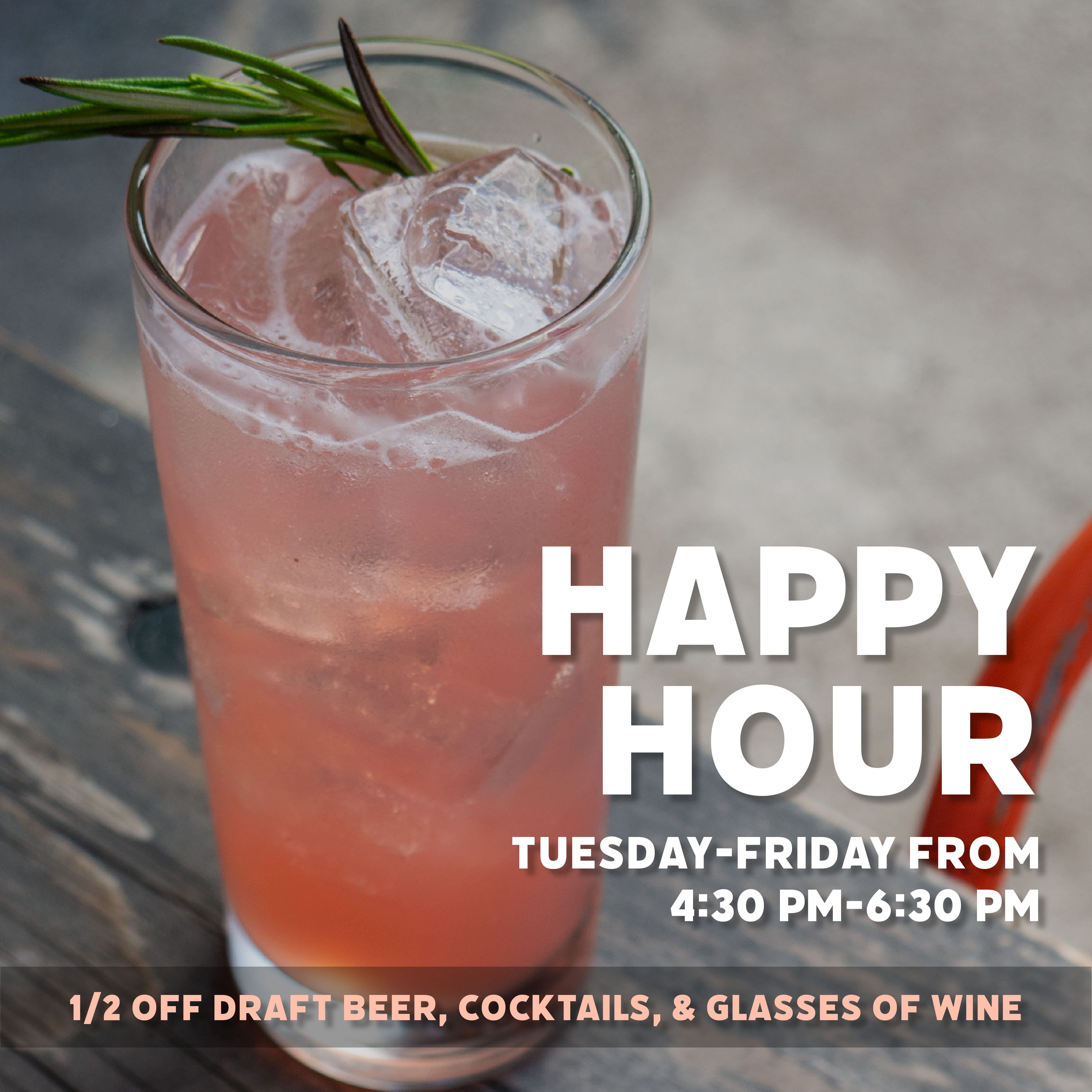 Happy Hour Web Graphic Oct